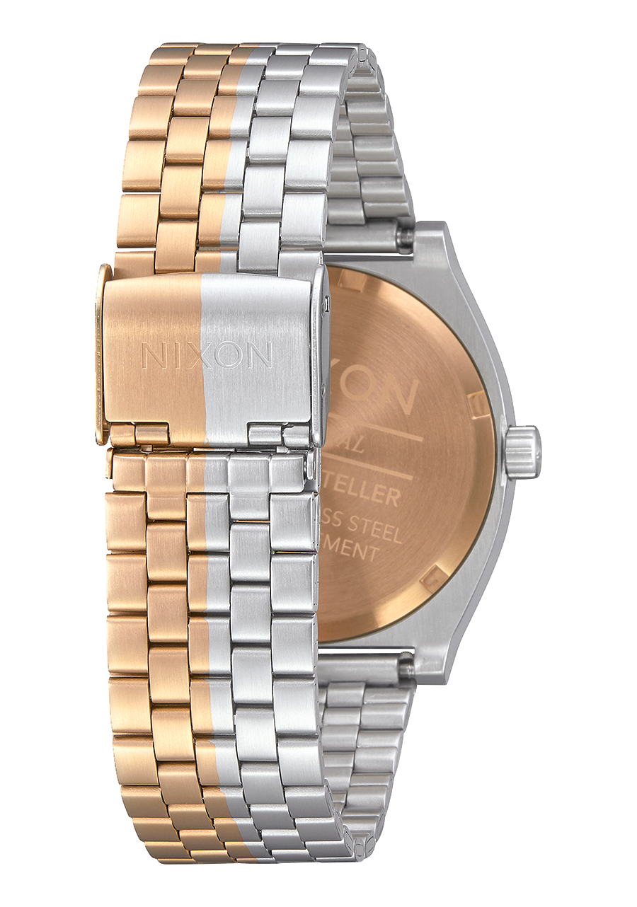 
Nixon Time Teller Watch - Analog - Gold / Split - View 3