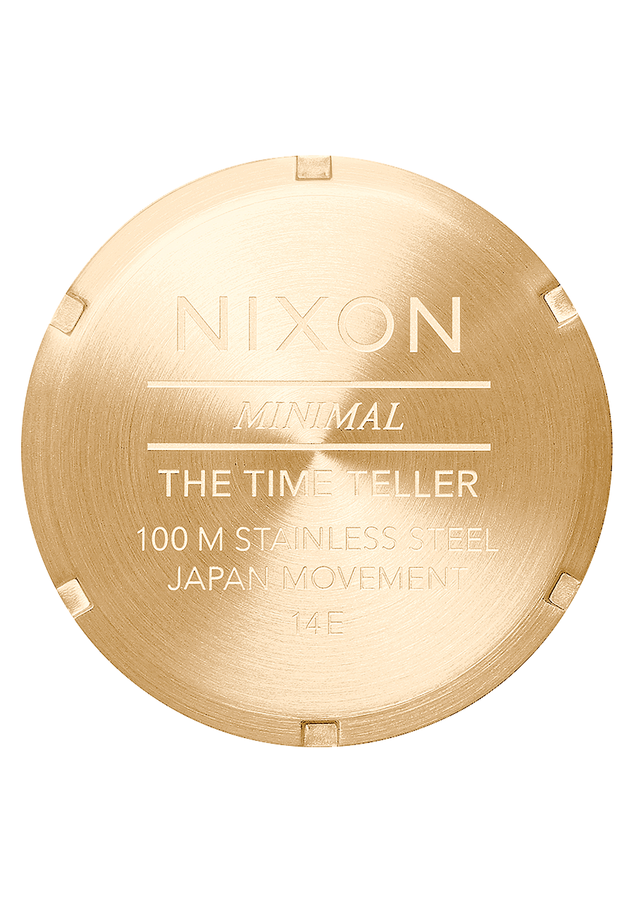 
Nixon Time Teller Watch - Analog - Gold / Split - View 4