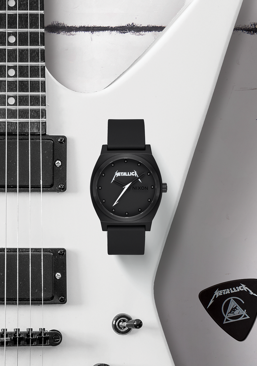 Time Teller Watch | All Black / Metallica | Unisex – Nixon US