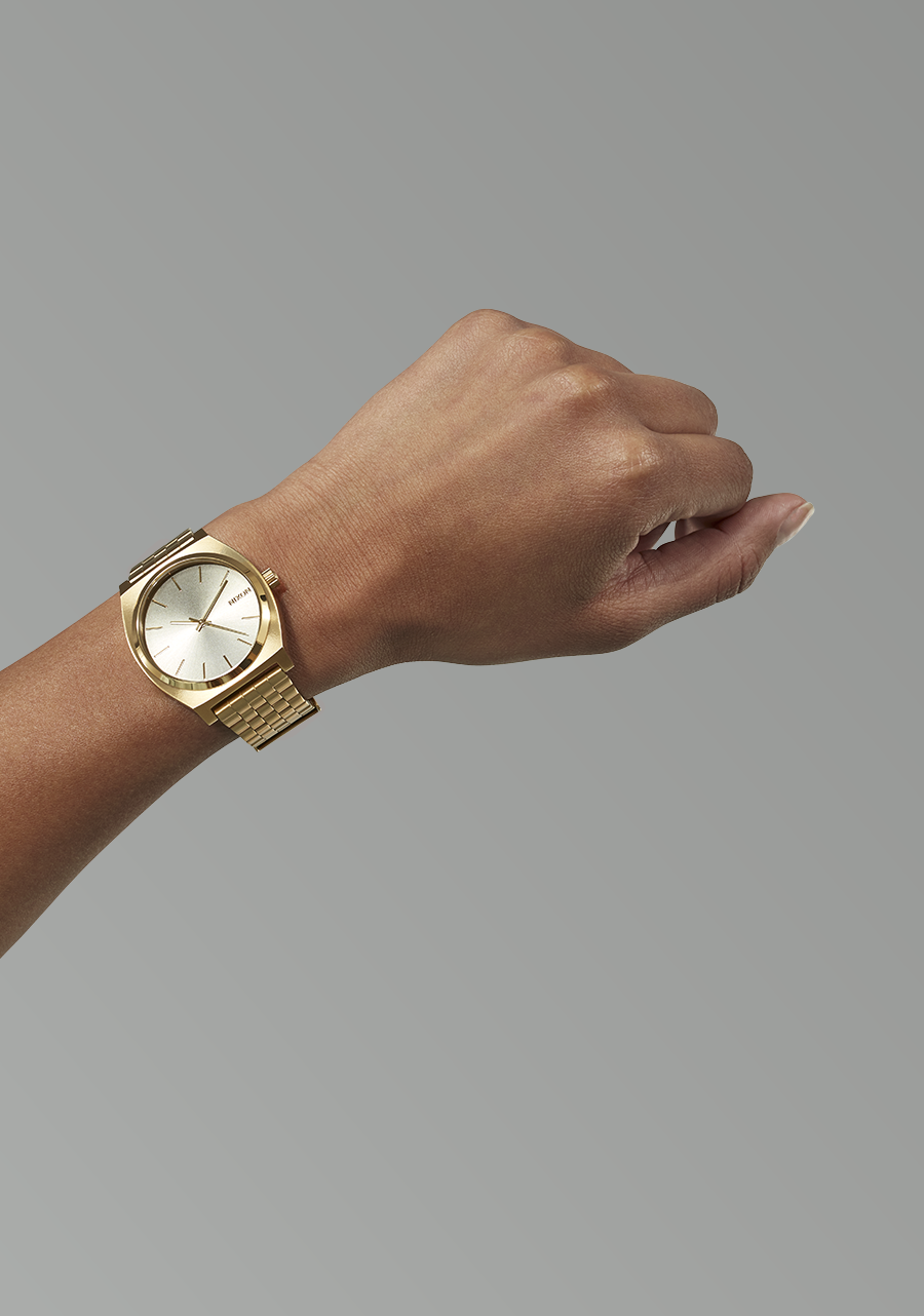 Time Teller Watch | Light Gold / Vintage White | Unisex – Nixon US Time Teller Watch | Light Gold / Vintage White | Unisex – Nixon US