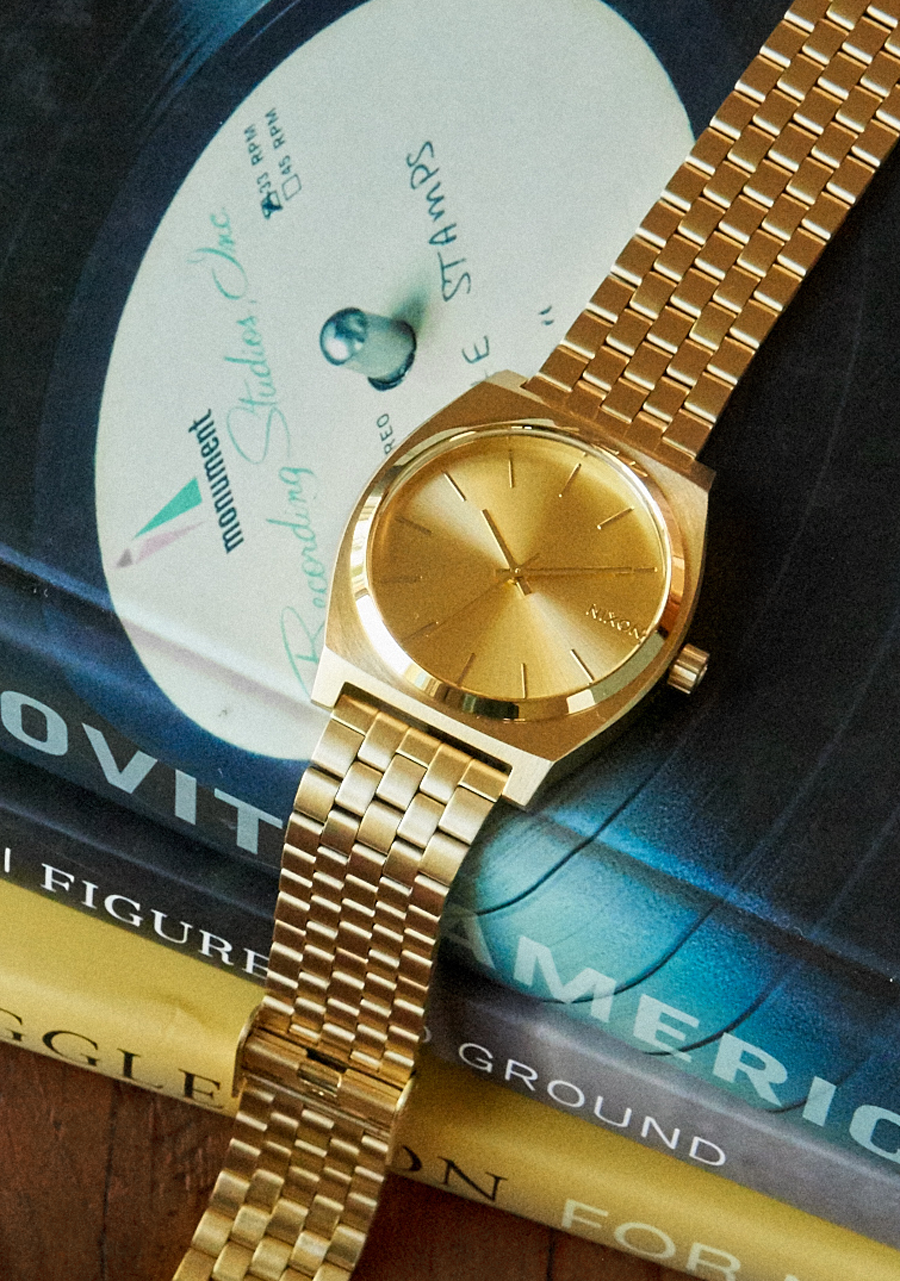 Time Teller Watch | All Gold / Gold | Unisex Stainless Steel Time Teller Watch | All Gold / Gold | Unisex Stainless Steel