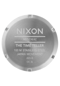 Time Teller - Silver / Coral View 5