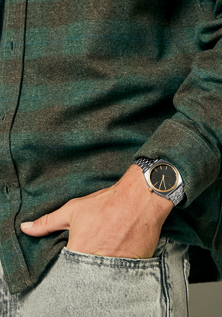 Time Teller Watch | Silver / Rose Gold / Black | Unisex – Nixon US Time Teller Watch | Silver / Rose Gold / Black | Unisex – Nixon US