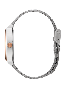 Time Teller - Silver / Rose Gold / Black View 3