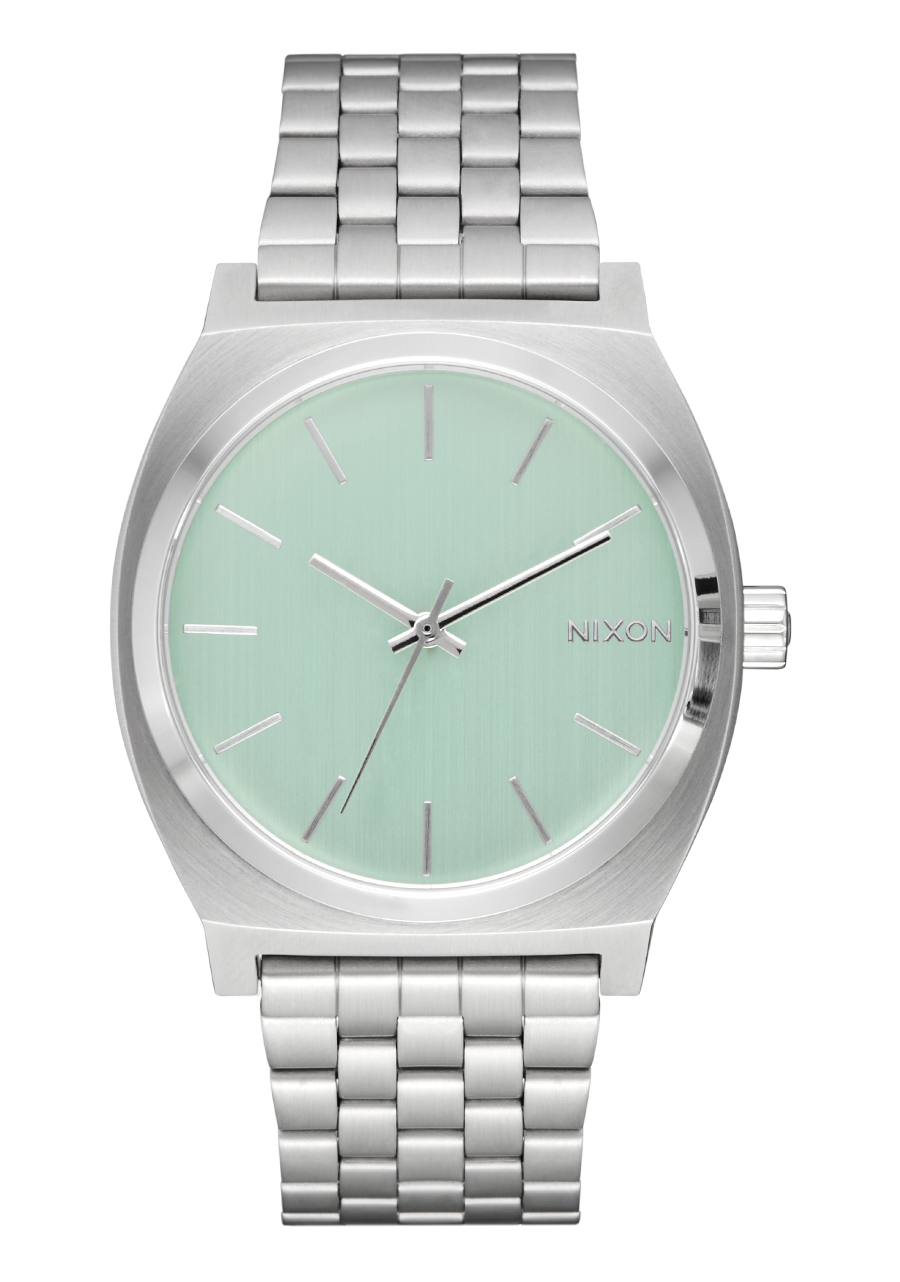 Time Teller - Silver / Pistachio View 1