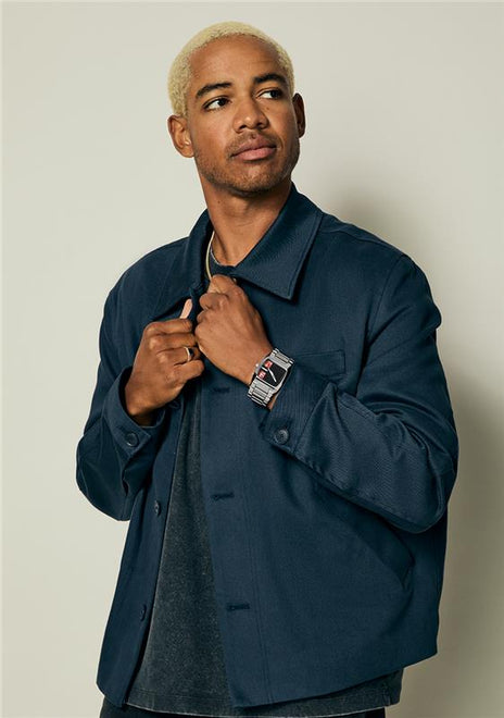 Banks - Silver / Black / Red