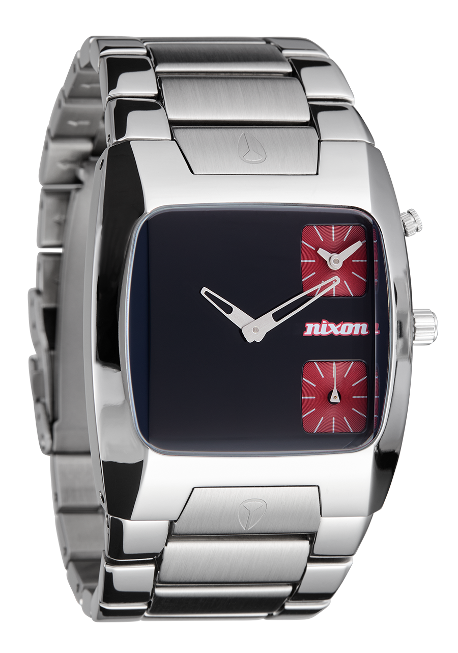 東京)NIXON ニクソン UNIT SS SILVER⁄RED 電池切れ Nixon Unit 東京)NIXON ニクソン UNIT SS SILVER⁄RED 電池切れ Nixon Unit
