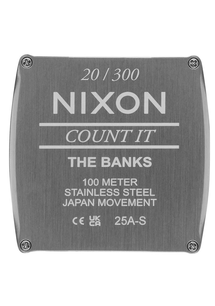 Banks - Silver / Black / Red View 4