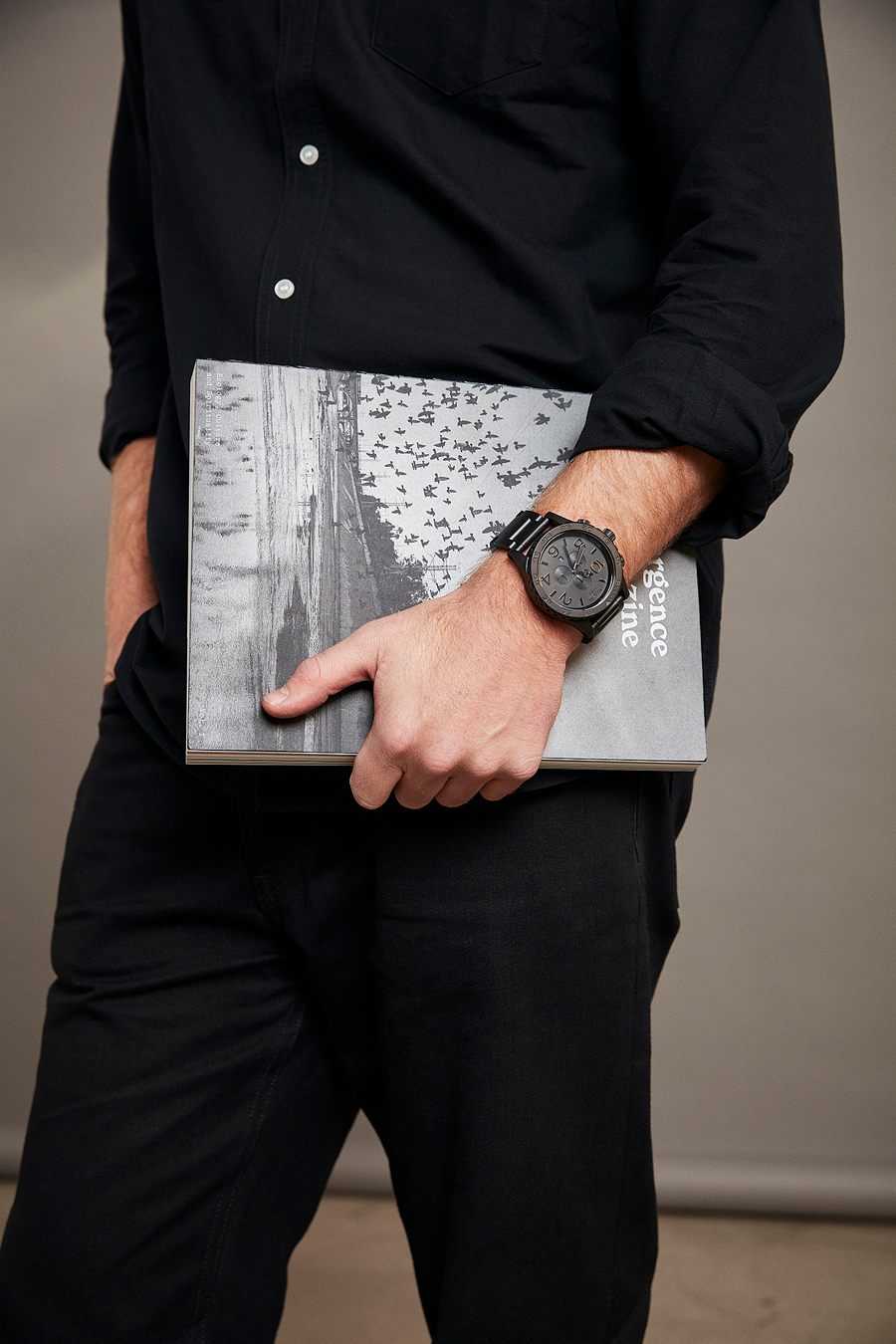 51-30 Chrono - All Matte Black / Black View 8