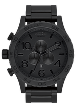 51-30 Chrono Watch | Matte Black / Gold | Men's Stainless 51-30 Chrono Watch | Matte Black / Gold | Men's Stainless