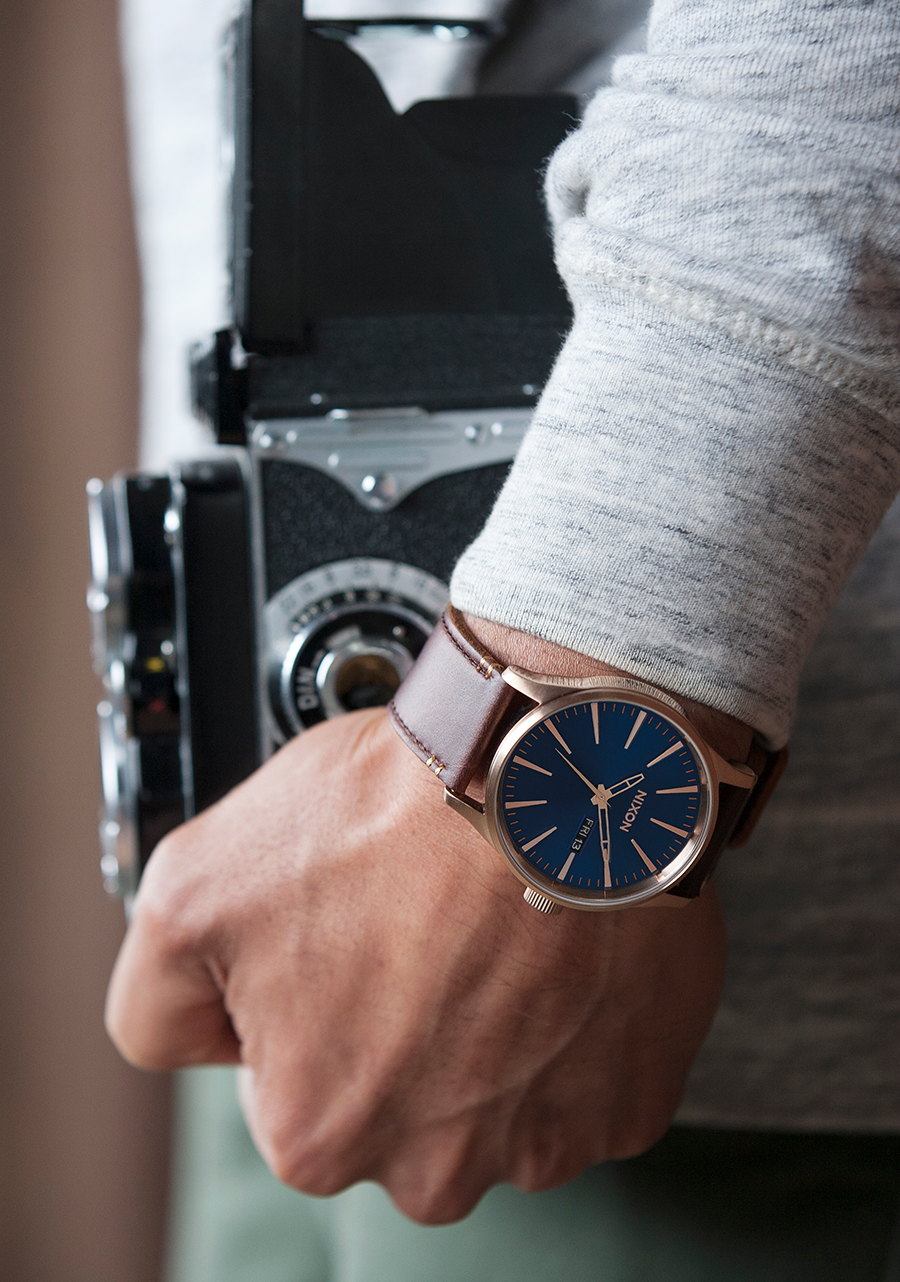 Sentry Leather Watch | Gunmetal / Black | Men's Leather – Nixon US Sentry Leather Watch | Gunmetal / Black | Men's Leather – Nixon US