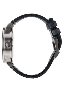 Sentry Leather - Gunmetal / Navy View 2