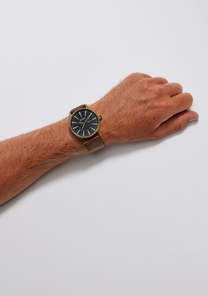 Sentry Leather - Gunmetal / Indigo / Brown View 5