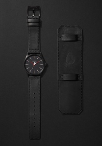 Sentry Leather - Black / Red / Seek & Destroy View 9