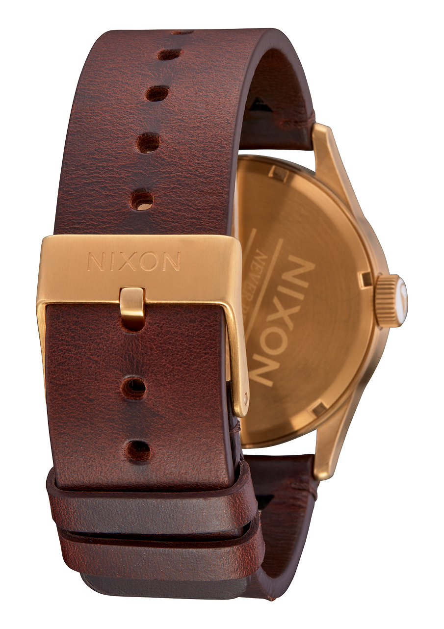 Sentry Leather - Gold / Indigo / Brown View 3