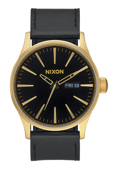Nixon cannon gold black discount