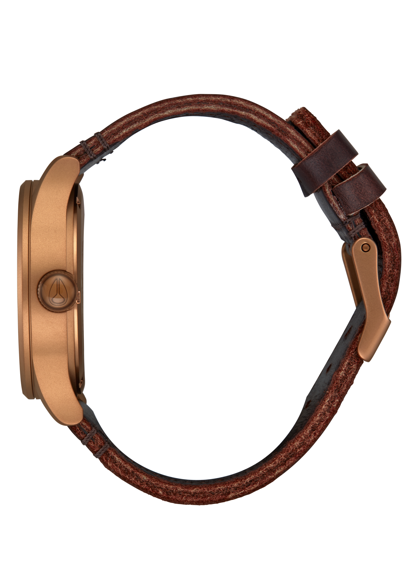 Orologio The Rolling Stones Nixon Sentry Leather Uomo – Cassa Acciaio, Cinturino Pelle Nera