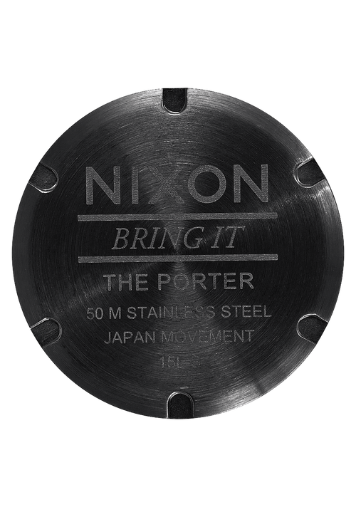 Nixon porter all black discount