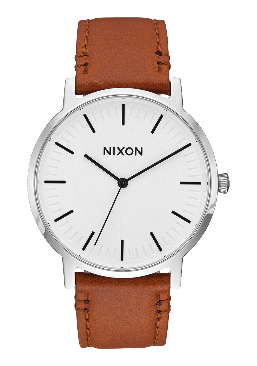 Porter Leather - White Sunray / Saddle View 1