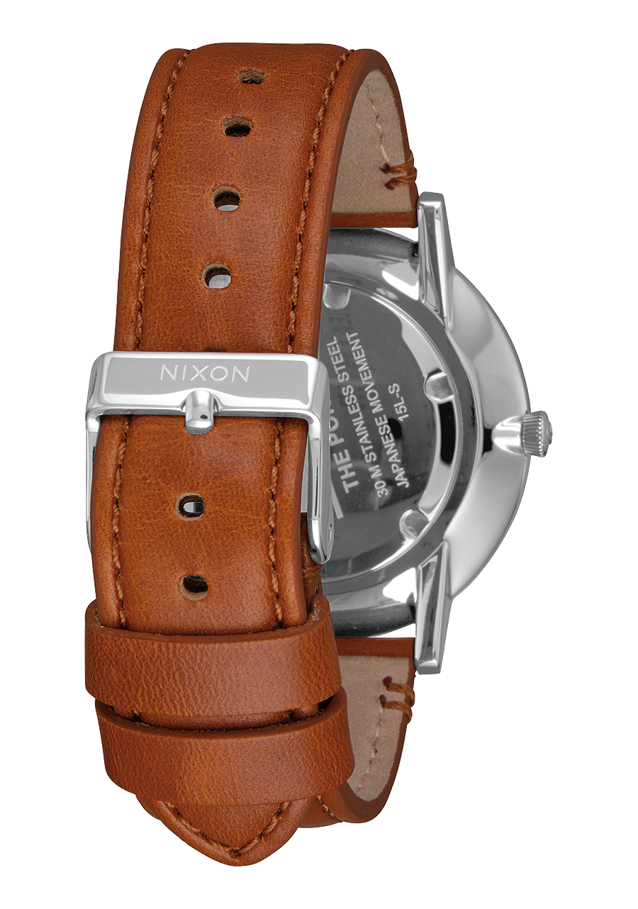 Porter Leather - White Sunray / Saddle View 3