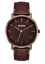 Porter Leather Watch | All Black | Unisex Leather – Nixon US Porter Leather Watch | All Black | Unisex Leather – Nixon US