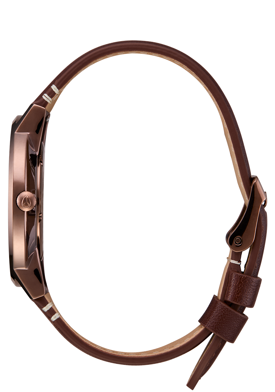 Porter Leather Watch | Gunmetal / Charcoal / Taupe | Unisex