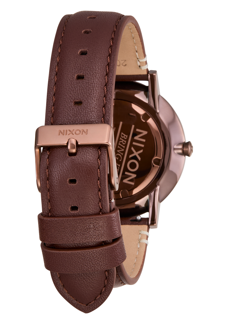 Porter Leather Watch | Gunmetal / Charcoal / Taupe | Unisex Porter Leather Watch | Gunmetal / Charcoal / Taupe | Unisex