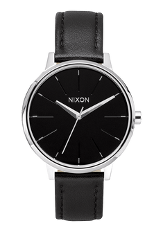 Kensington Leather Watch Black Women s Leather Nixon US