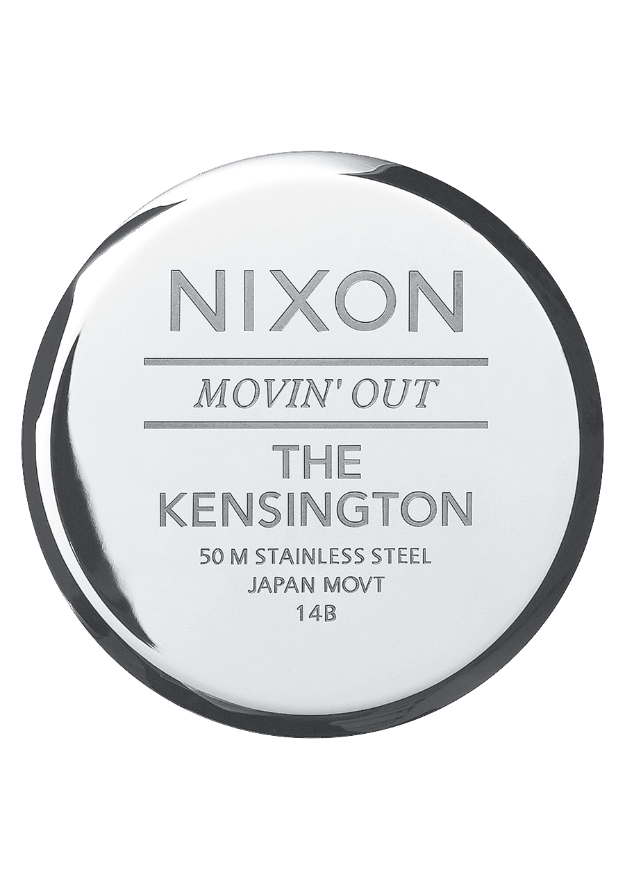Kensington Leather Watch Black Women s Leather Nixon US