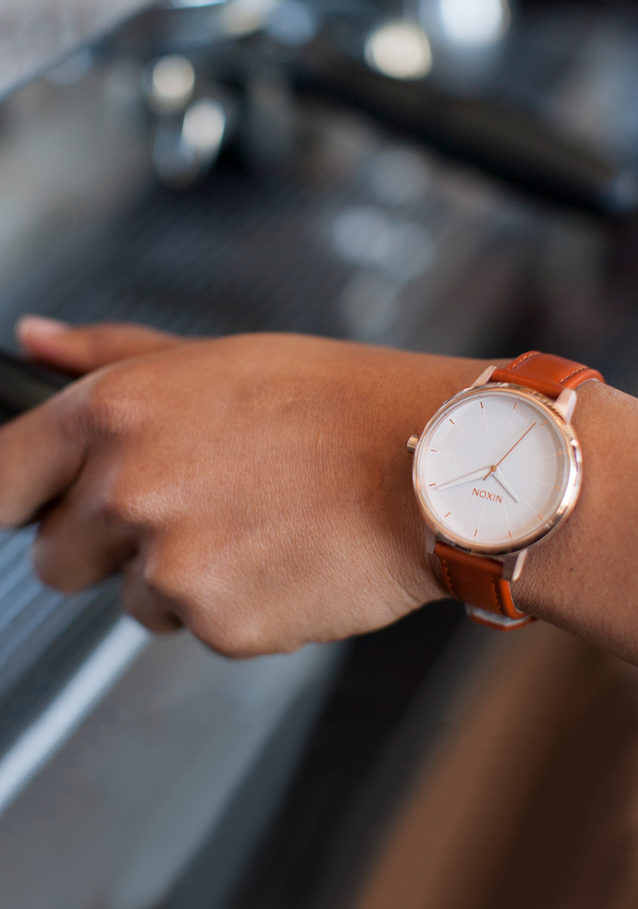 Kensington Leather Watch | Rose Gold / White | Women's Leather Kensington Leather Watch | Rose Gold / White | Women's Leather