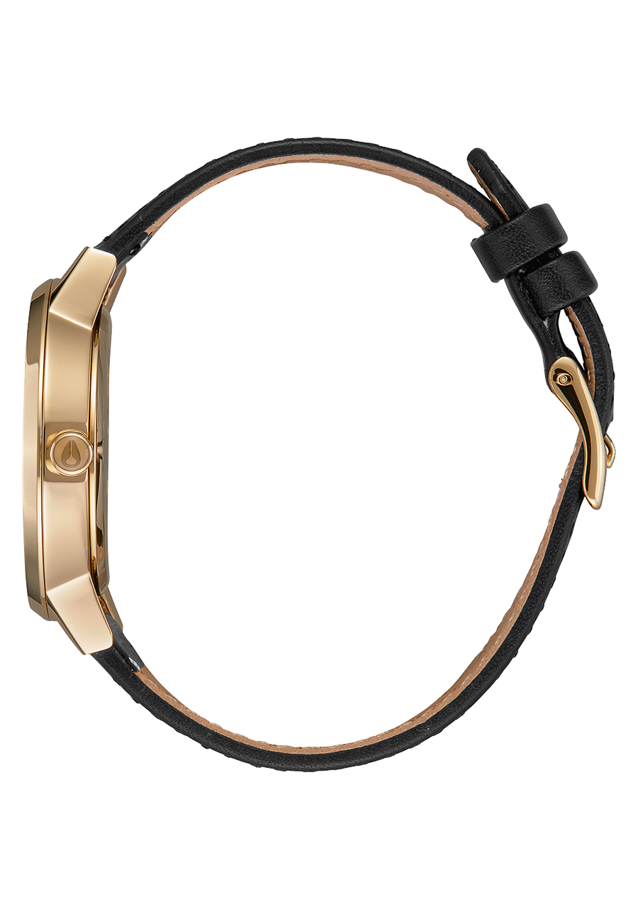 Kensington Leather - Gold / Black / Silver View 2