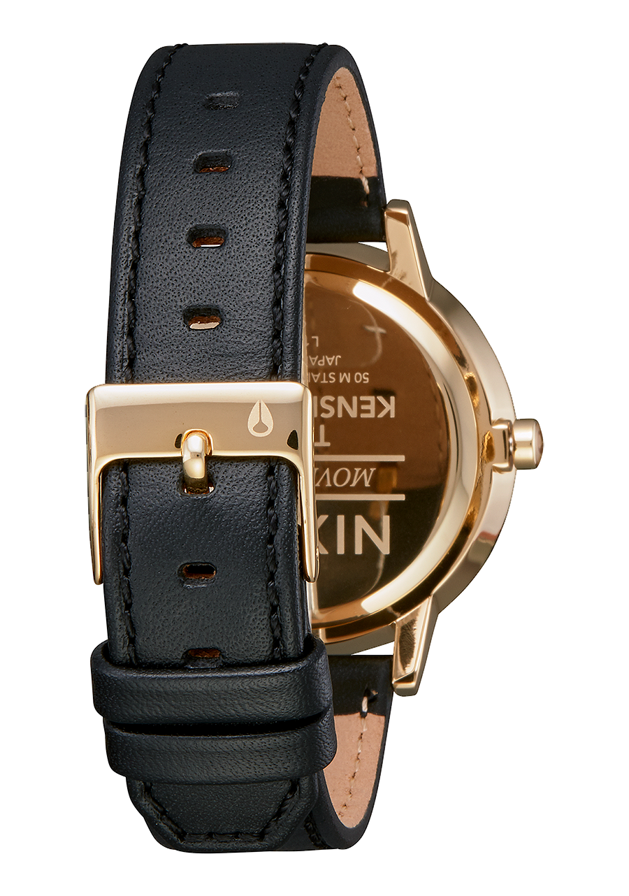 Kensington Leather - Gold / Black / Silver View 3