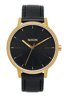 Kensington Leather Watch | Gold / Black | Women's Leather – Nixon US Kensington Leather Watch | Gold / Black | Women's Leather – Nixon US