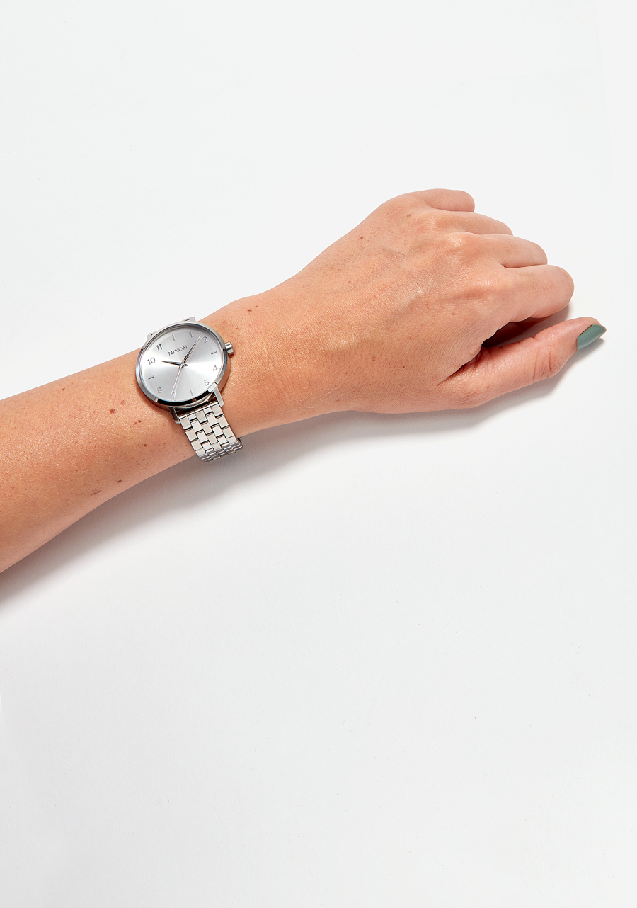 Arrow Watch All Silver Women's – Nixon US - Main Image