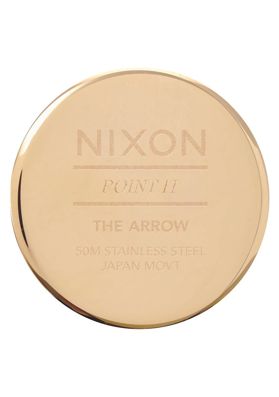 Arrow Leather - Gold / Cream / Black View 4