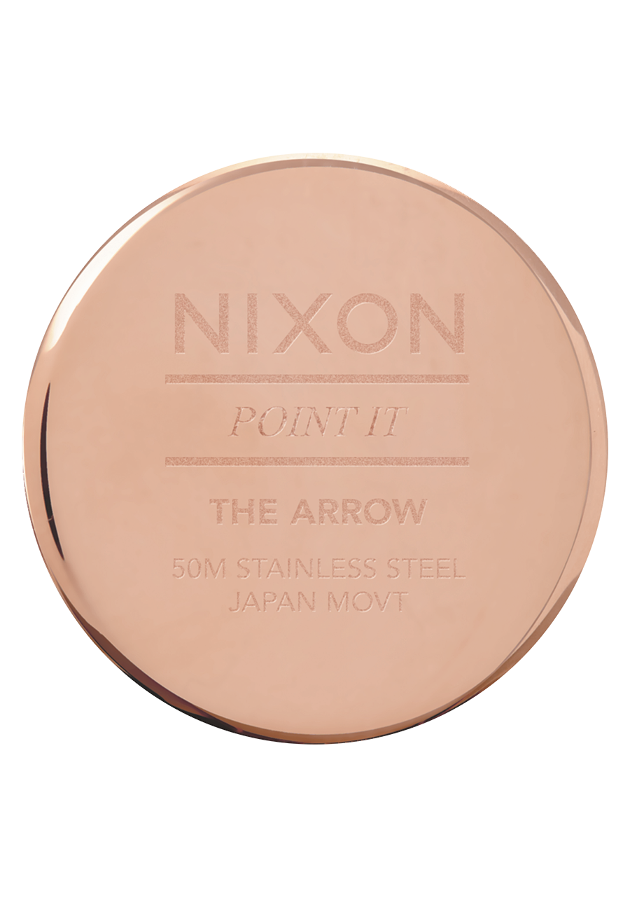 Arrow Leather - Rose Gold / Storm View 4