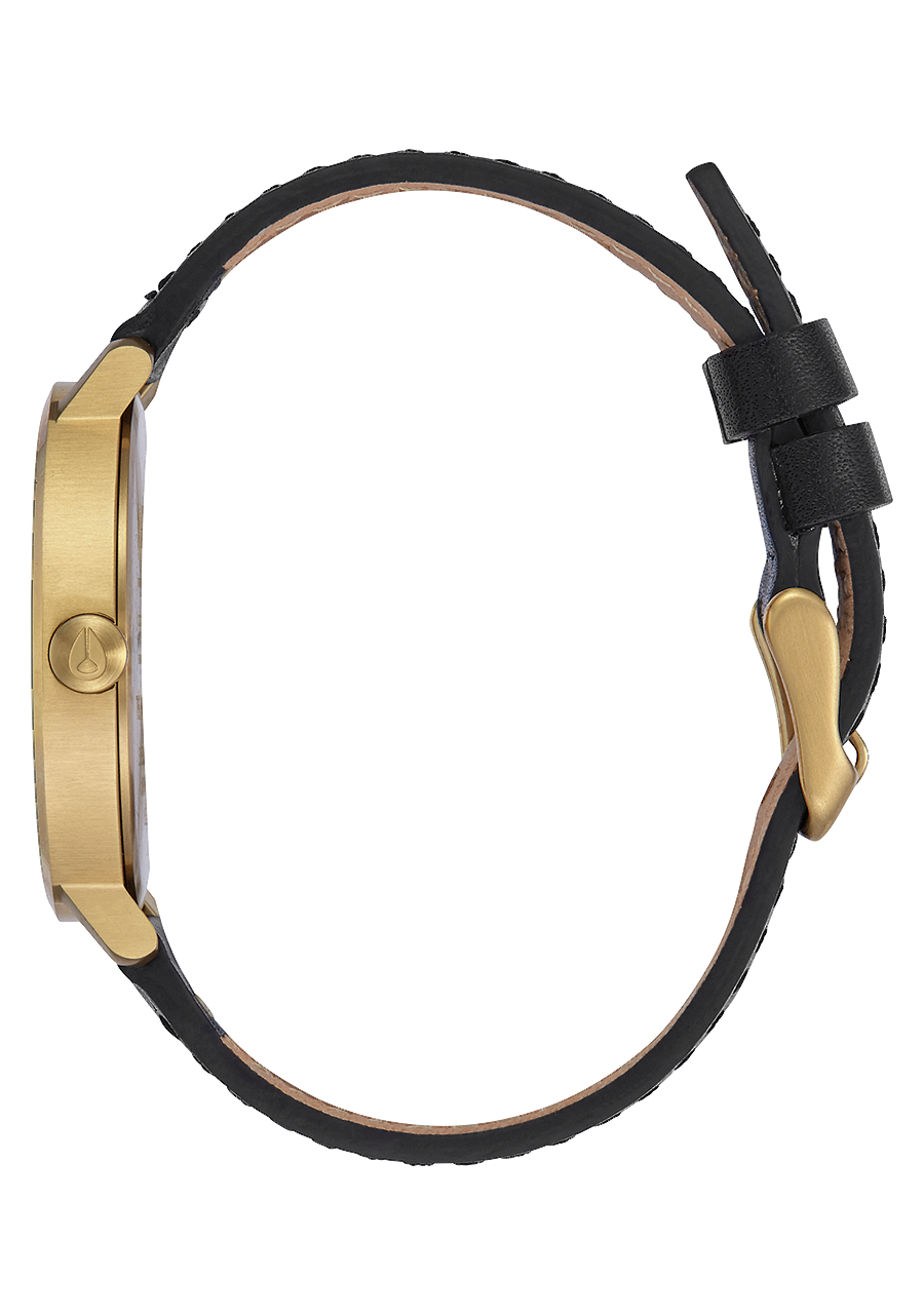 Arrow Leather - Gold / Black View 2