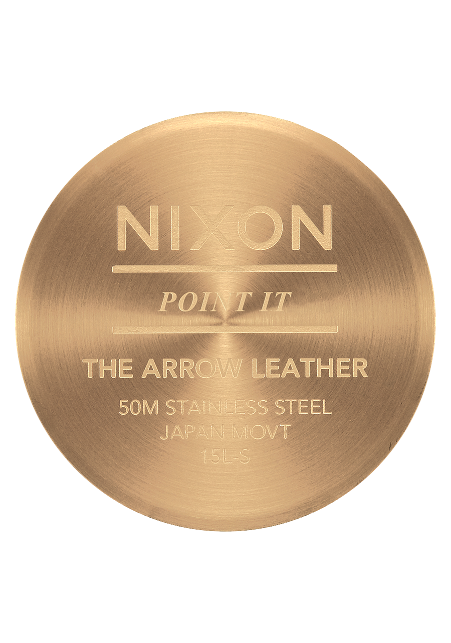 Arrow Leather - Gold / Black View 4
