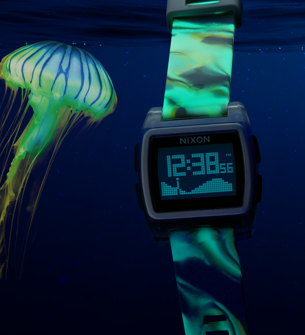 Base Tide - Green Jellyfish