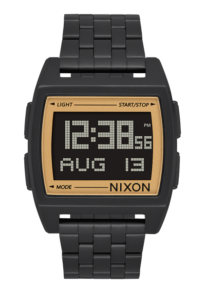 Base Watch | All Black / Gold | Digital – Nixon US