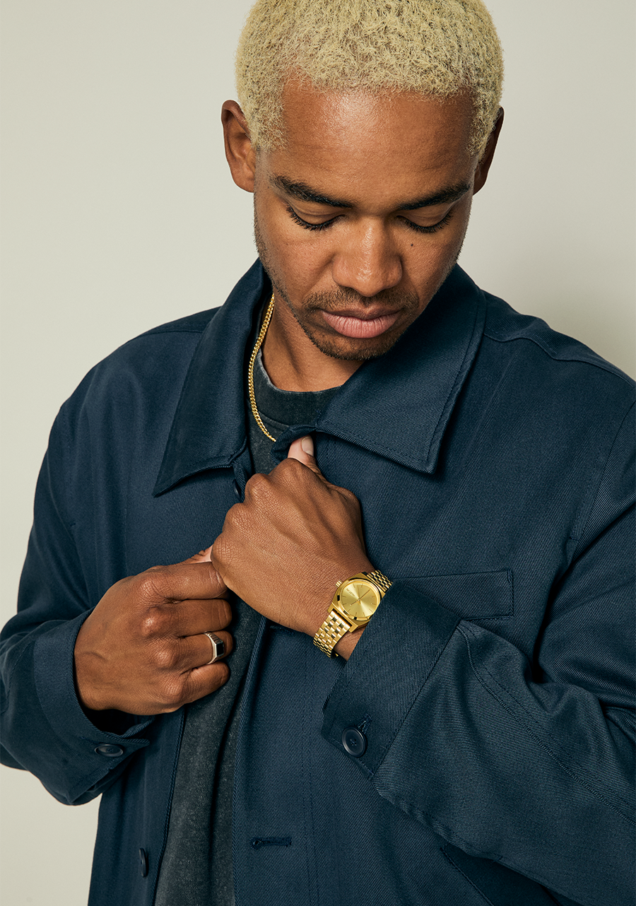 A1130-502 メンズ腕時計 Time Teller Medium Time Teller Watch | All Gold | Unisex \u2013 Nixon US