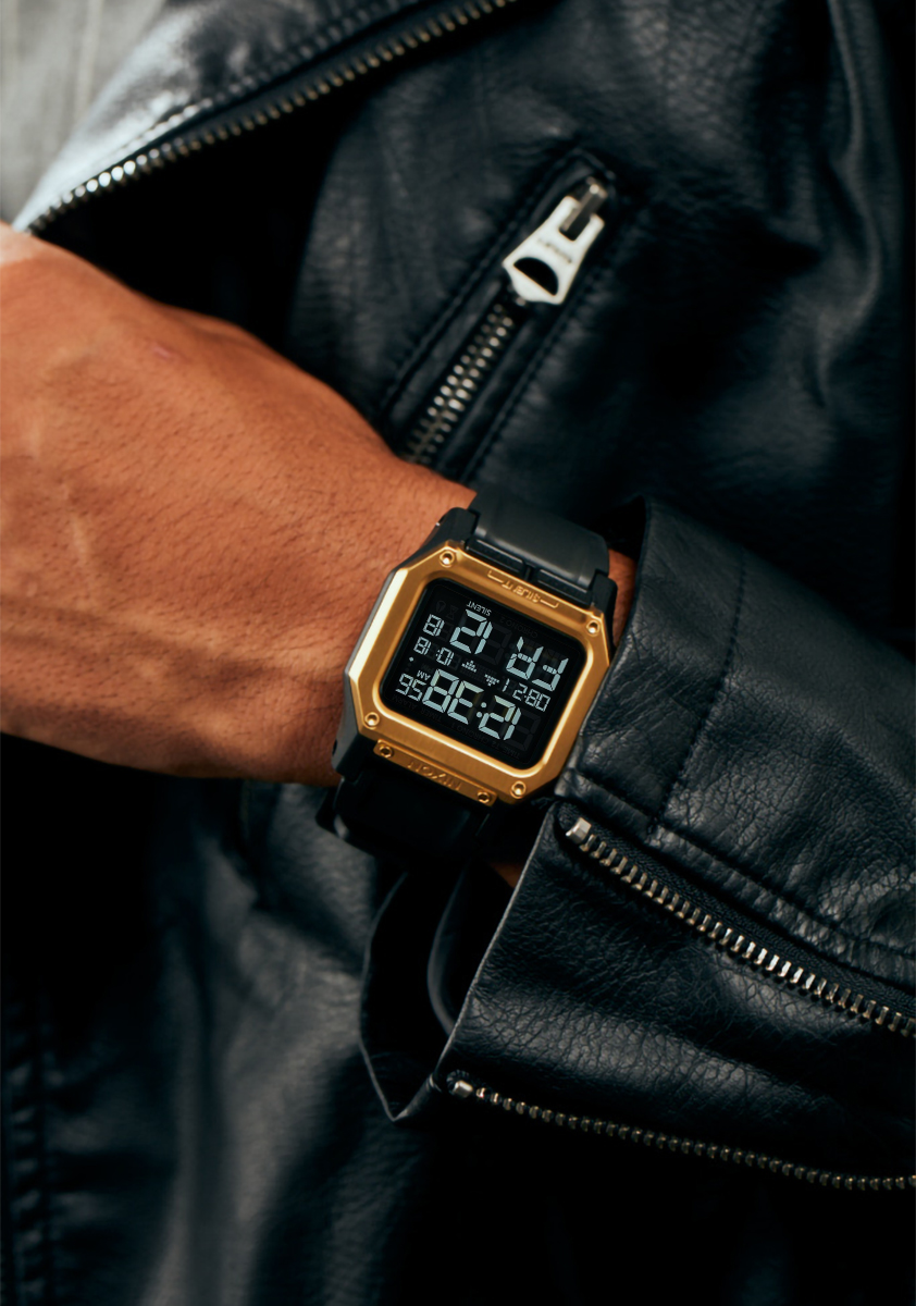 Regulus Watch | Black / Gold | Digital – Nixon US Regulus Watch | Black / Gold | Digital – Nixon US
