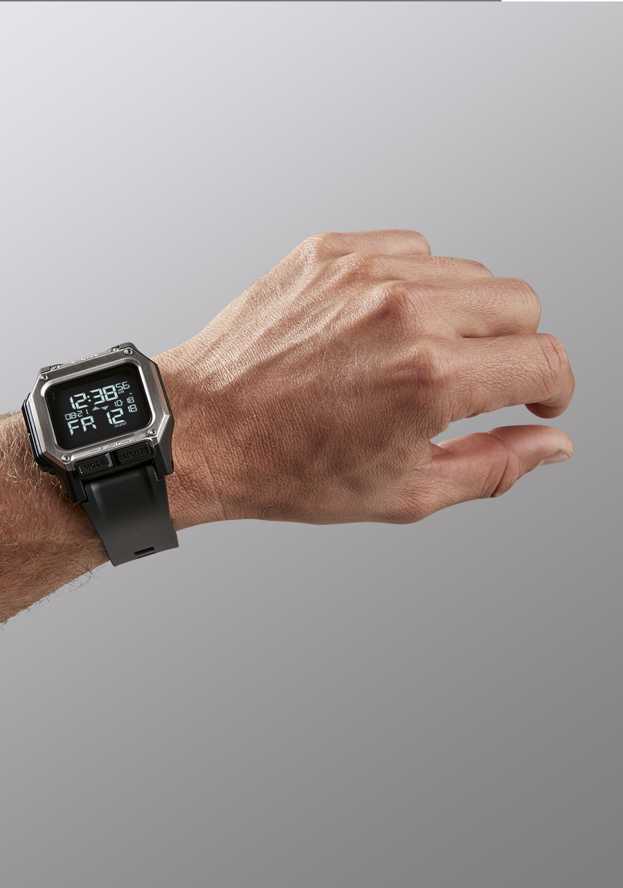 Regulus Watch | Black / Silver | Digital – Nixon US