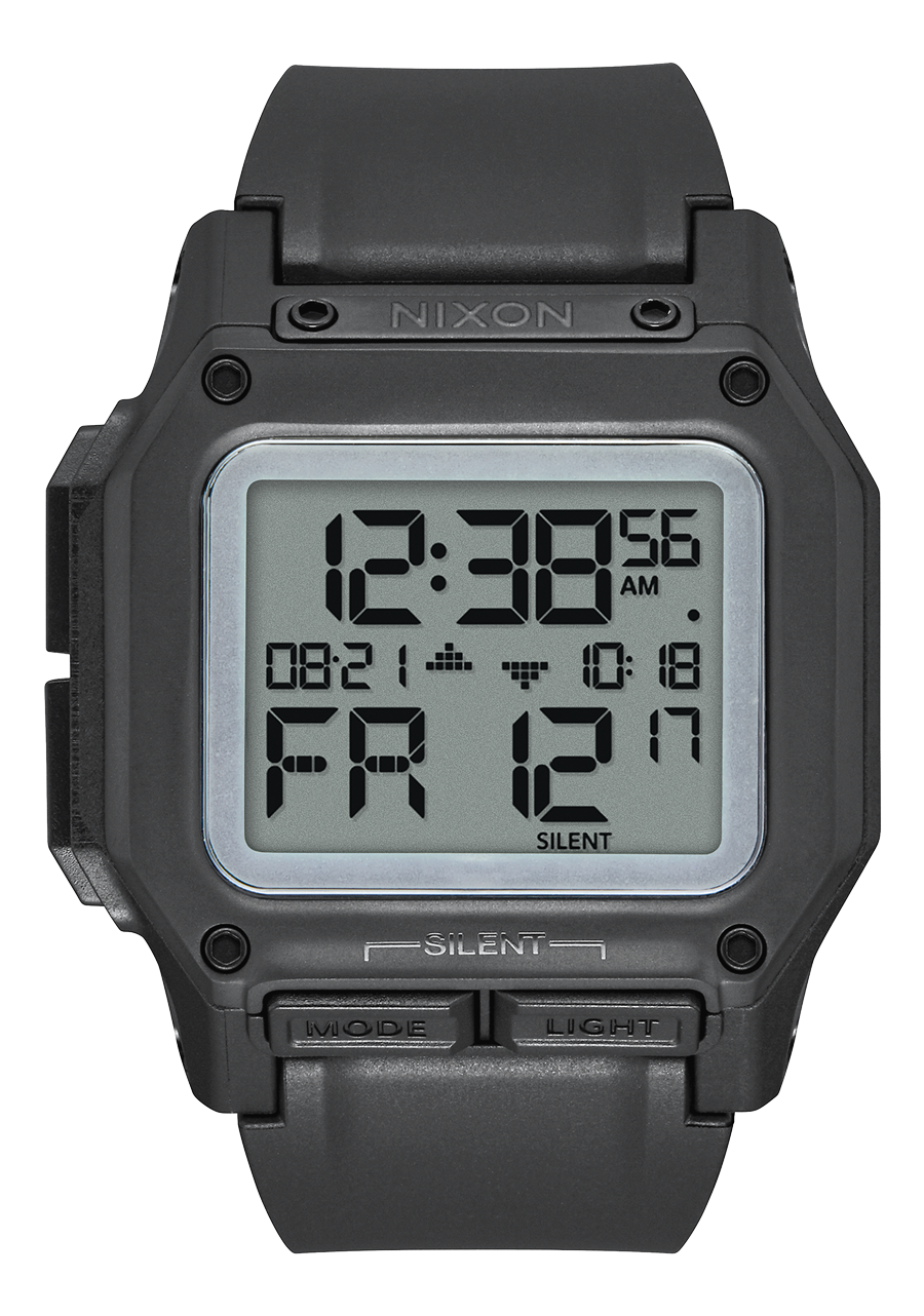 Nixon regulus 2025 watch black