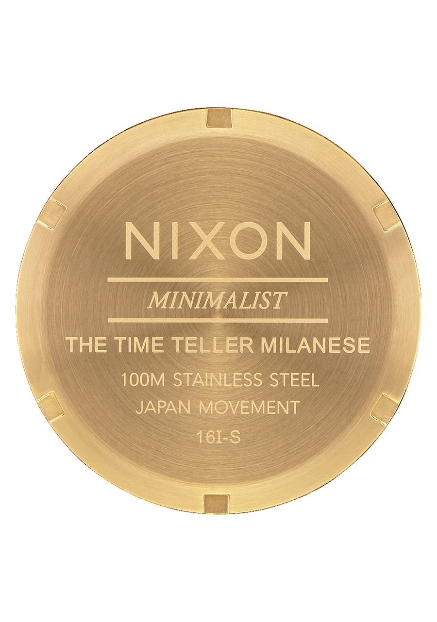 Time Teller Milanese - All Gold / Cream View 4