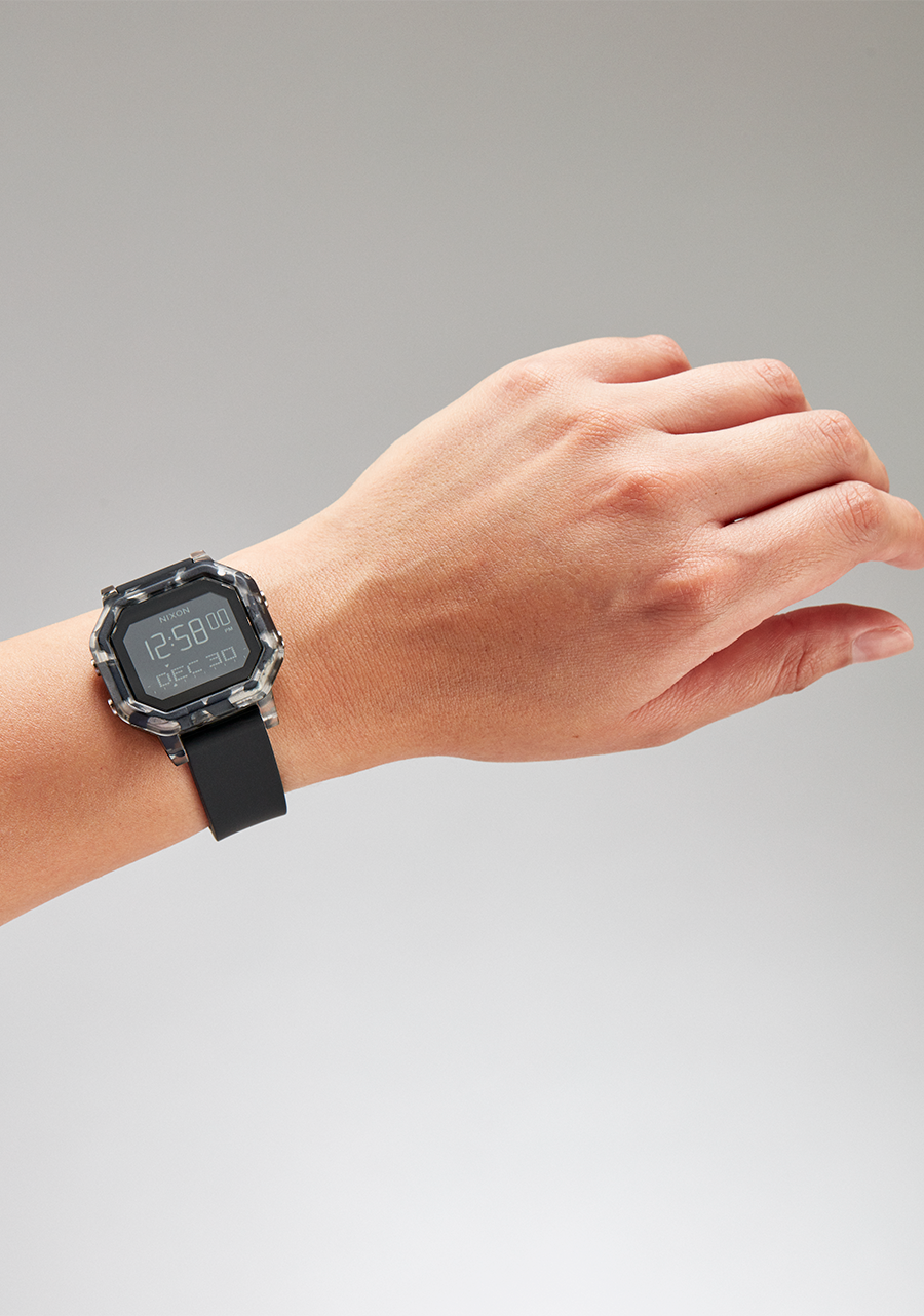 Siren Watch | Black Tortoise | Digital – Nixon US Siren Watch | Black Tortoise | Digital – Nixon US