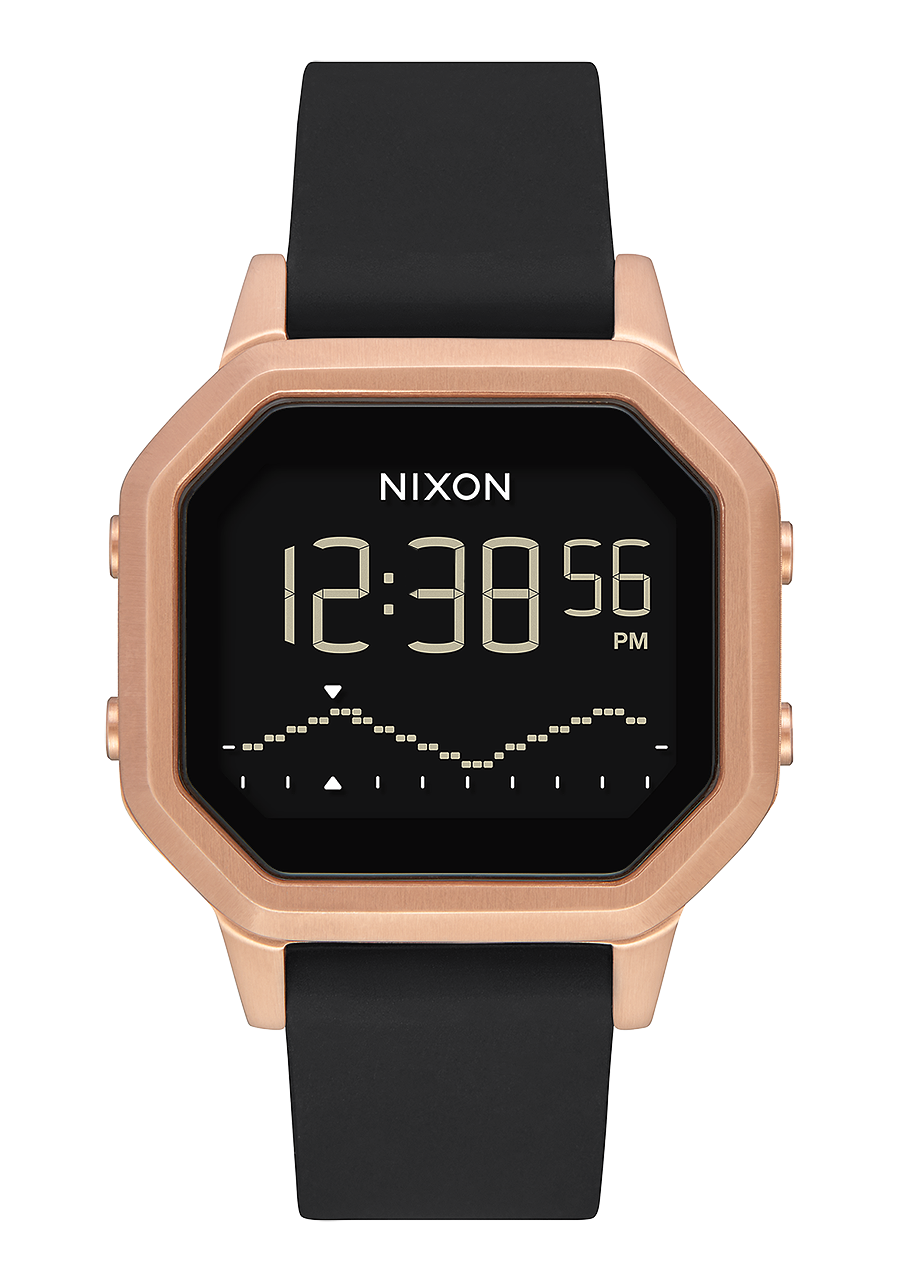 NIXON siren ss (stainless steel) Siren Stainless Steel Watch | Rose Gold / Black | Digital