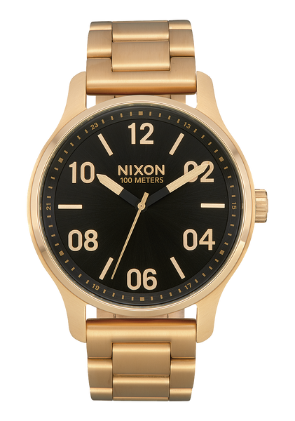 Patrol Watch | Gold / Black | Men's – Nixon US Patrol Watch | Gold / Black | Men's – Nixon US