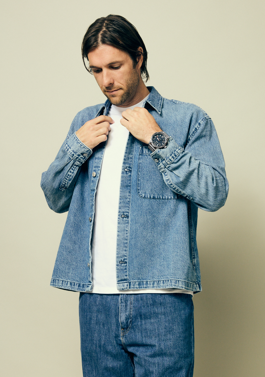 51-30 Watch | Silver / Denim | Men's Stainless Steel – Nixon US