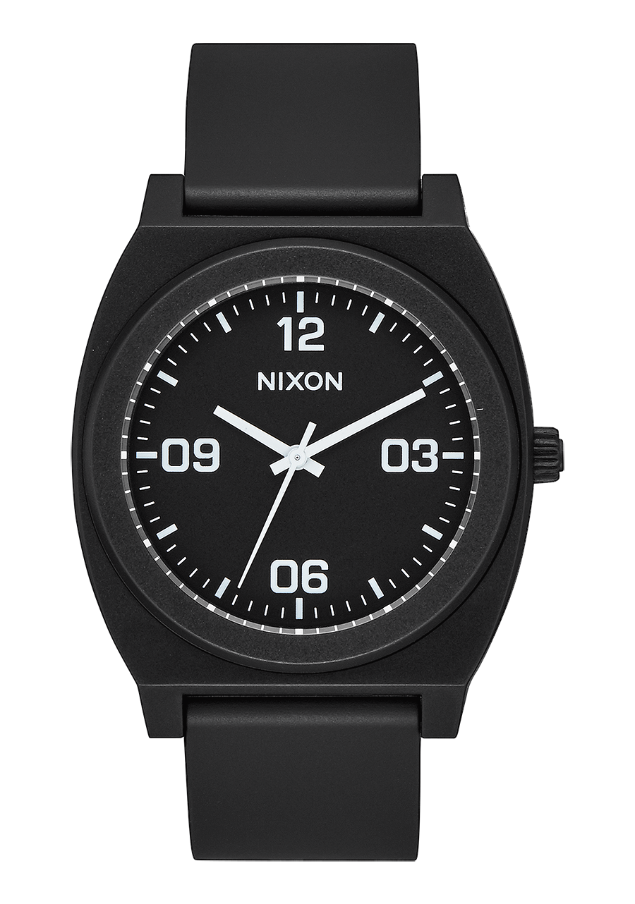 Time Teller P Corp - Matte Black / White View 1